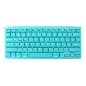 Teclado Inalambrico Silver Ht Colors Turquesa 111938740199