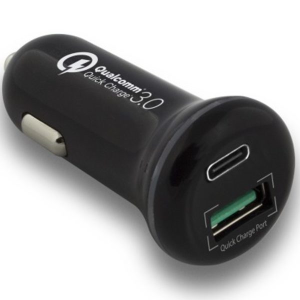 Cargador Usb - C Usb - A Ewent Coche Ew1356 EW1356