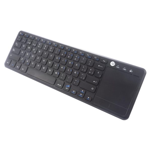 Teclado Inalambrico Coolbox Touchpad Coo - Tew01 - Bk COO-TEW01-BK