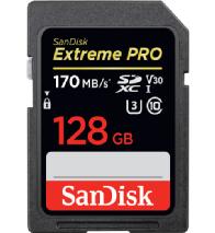 Tarjeta Sandisk Extreme Pro Sdxc Card SDSDXXY-128G-GN4IN