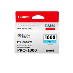 Cartucho Tinta Canon Pfi - 1000Pc Foto Cian 0550C001
