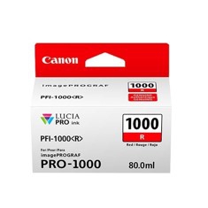 Cartucho Tinta Canon Pfi - 1000R Rojo Pro - 1000 0554C001