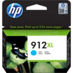 Cartucho Tinta Original Hp 912Xl Cian 3YL81AE