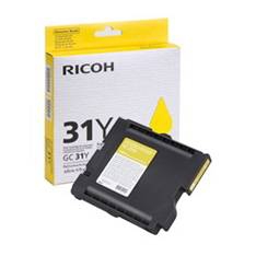 Cartucho Gel Ricoh 405691 Amarillo Gc - 31Y 405691