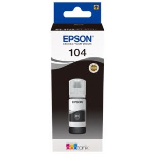 Cartucho Ecotank Epson 104 Negro Ink C13T00P140