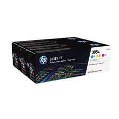 Pack Toner Cf370Am 305A Cian - Magenta - Amarillo CF370AM