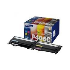 Pack Toner Samsung Clt - P406C Cian Amarillo CLT-P406C