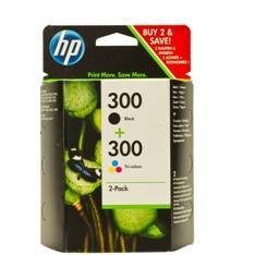 Multipack Tinta Hp 300 Cn637Ee Negro+Tricolor CN637EE