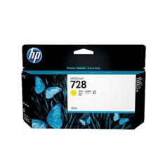 Cartucho Tinta Hp F9J65A Amarillo Nº728 F9J65A