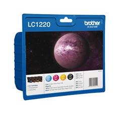 Cartucho Tinta Brother Lc1220Bkbp Paquete 4 LC1220VALBP