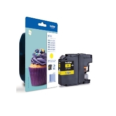 Cartucho Tinta Brother Lc123Y Amarillo 600 LC123YBP
