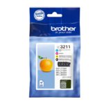 Pack Cartuchos Tinta Brother Lc3211Val Negro LC3211VAL