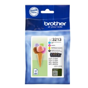 Pack Cartuchos Tinta Brother Lc3213Val Negro LC3213VAL