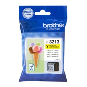 Cartucho Tinta Brother Lc3213Y Amarillo 400 LC3213Y