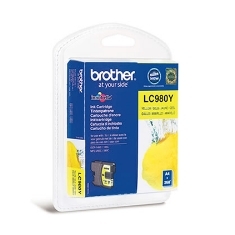 Cartucho Tinta Brother Lc980Y Amarillo 260 LC980YBP