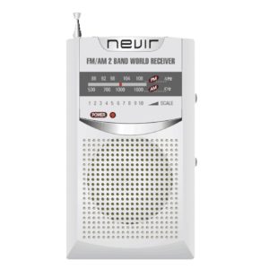 Radio Nevir Bolsillo Nvr - 136 Plata NVR-136S