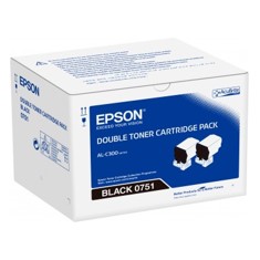 Doble Toner Epson C13S050751 Negro 7.3 S050751