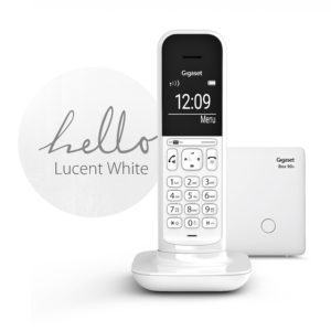 Telefono Fijo Inalambrico Gigaset Cl390 Blanco S30852-H2902-D202