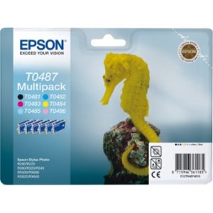 Multipack Tinta Epson C13T04874010 6 Colores T0487