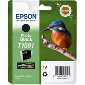 Cartucho Tinta Epson C13T15914010 Negro T1591