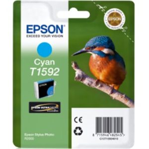 Cartucho Tinta Epson C13T15924010 Cian T1592