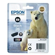 Cartucho Tinta Epson T261140 Negro Photo T261140