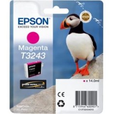 Cartucho Tinta Epson C13T32434010 Magenta Ultrachrome T3243