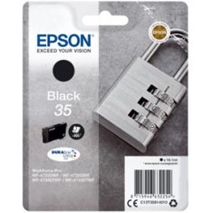 Cartucho Tinta Epson C13T35814010 Negro Durabrite T3581