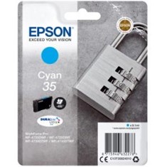 Cartucho Tinta Epson C13T35824010 Cian Durabrite T3582