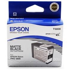 Cartucho Tinta Epson T5808 Negro Mate T5808