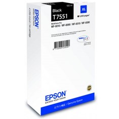 Cartucho Tinta Epson C13T755140 Negro Xl T7551