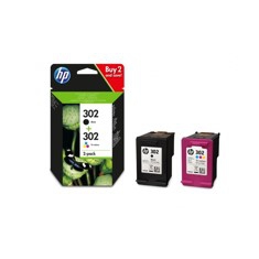 Multipack Hp 302 Negro Y Tricolor X4D37AE