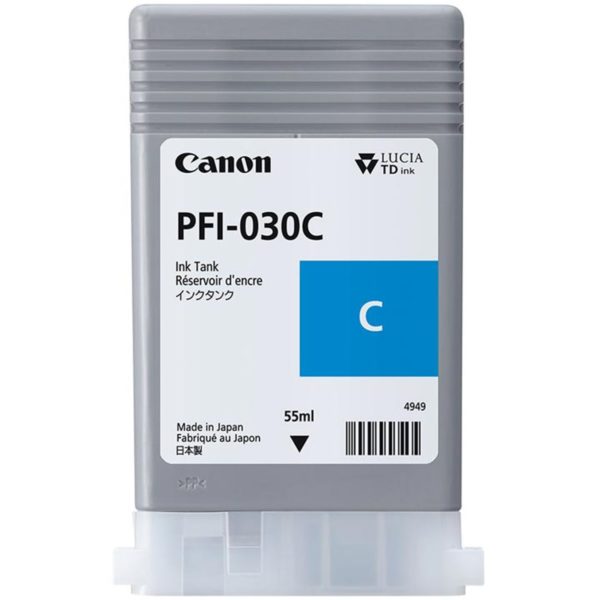 Cartucho Tinta Canon Pfi - 030 Cian 3490C001AA