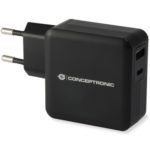 Cargador Conceptronic 30W 1Xusb 1Xusb - C Negro ALTHEA01B