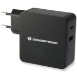 Cargador Conceptronic 60W 1Xusb 1Xusb - C Negro ALTHEA02B