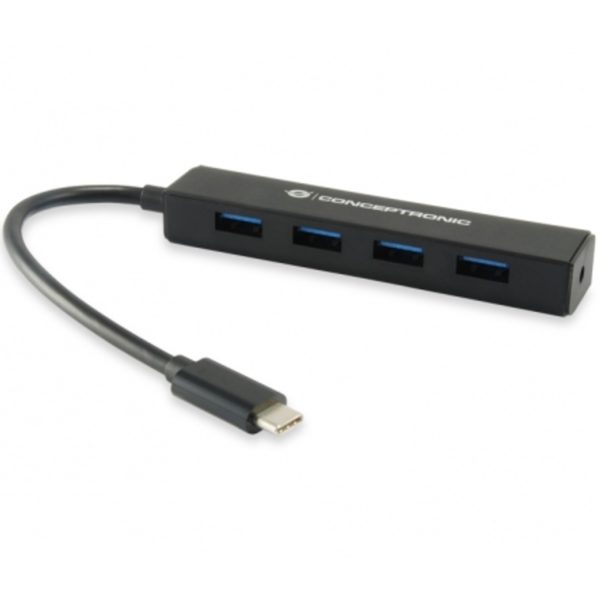 Adaptador Hub Conceptronic Usb - C A Usb CTC4USB3