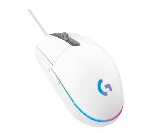 Mouse Raton Logitech G203 Lightsync Blanco 910-005797