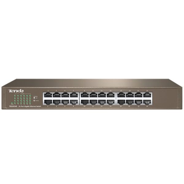 Switch 24 Puertos Gigabit Ethernet 10 TEG1024D