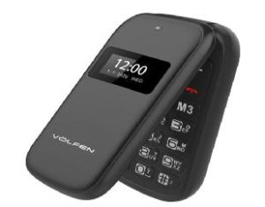 Telefono Volfen Flip Dual Doble Pantalla 00180