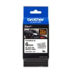 Cinta Laminada Brother Tzefx211 Texto Negro TZEFX211