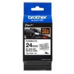 Cinta Laminada Brother Tzefx251 Texto Negro TZEFX251