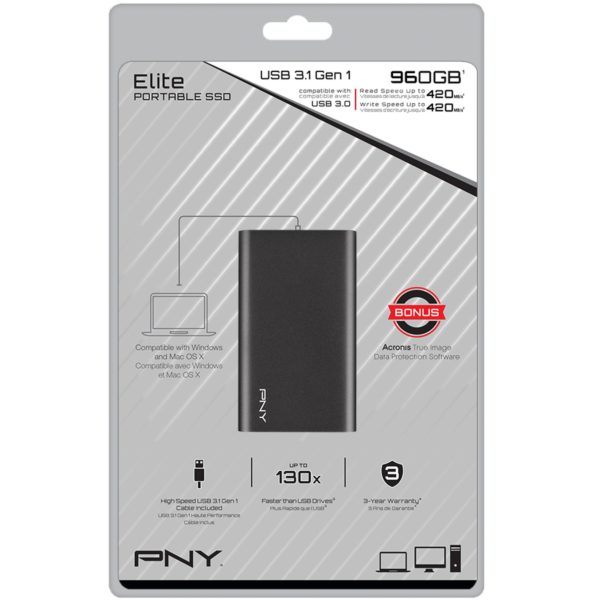 Disco Duro Externo Solido Hdd Ssd PSD1CS1050-960-FFS