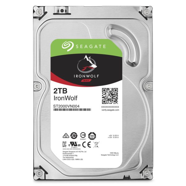 Disco Duro Interno Hdd Seagate Ironwolf ST2000VN004