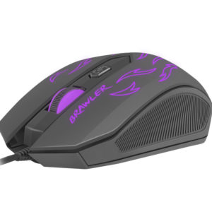 Raton Gaming Fury Brawler 1600Dpi Negro DSP0000001939