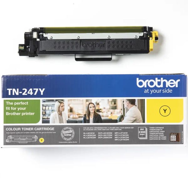 Toner Brother Tn247Y Amarillo 2300 Páginas MGS0000001154