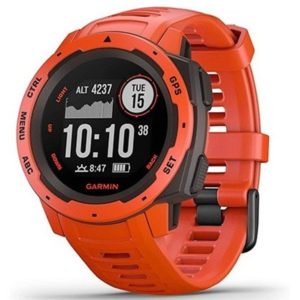 Reloj Smartwatch Garmin Instinct Solar Rojo DSP0000002284