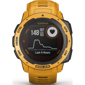 Reloj Smartwatch Garmin Instinct Solar Amarillo DSP0000002303