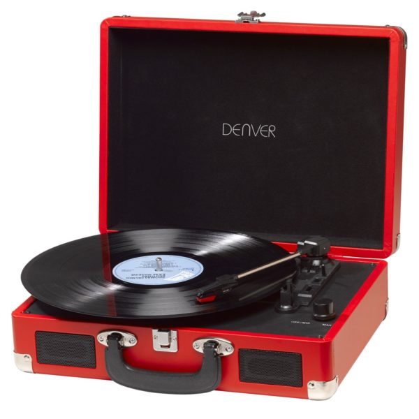 Tocadiscos Denver Vpl - 120 Usb Con Software VPL-120RED