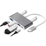 Hub Logan Usb Tipo C Silver MGS0000003465