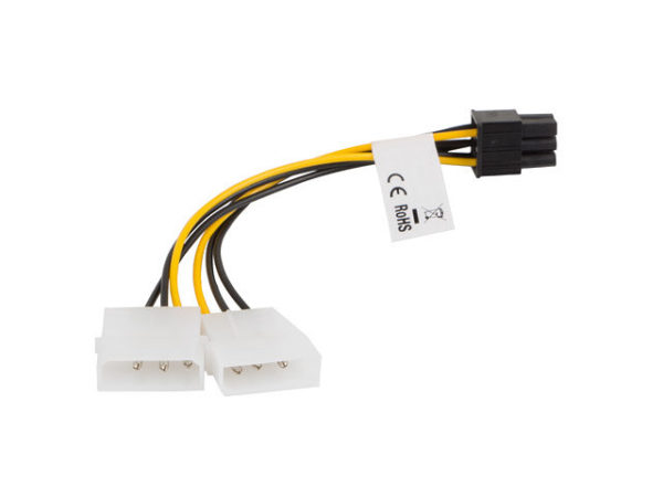 Cable Lanberg Alimentacion Molex 2X Macho DSP0000001201